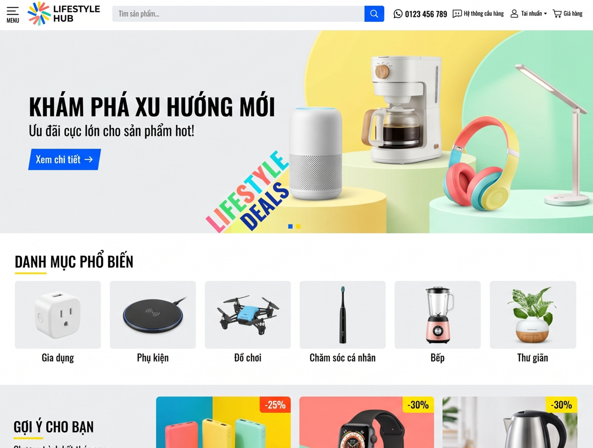 Website Lifestyle Hub